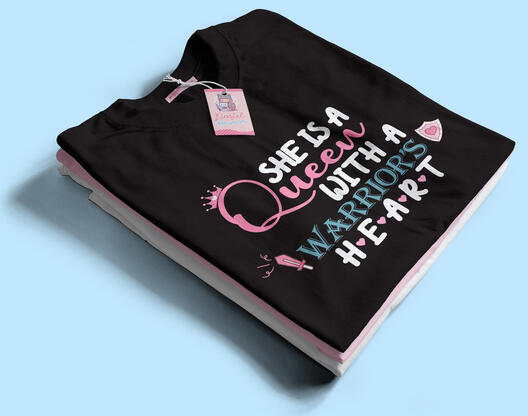 QUEEN WITH A WARRIOR'S HEART